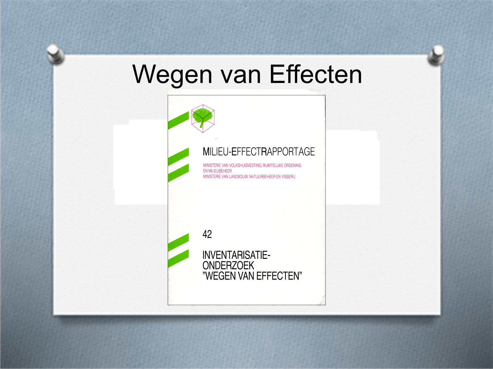 MER-reeks 42: WegenEffecten